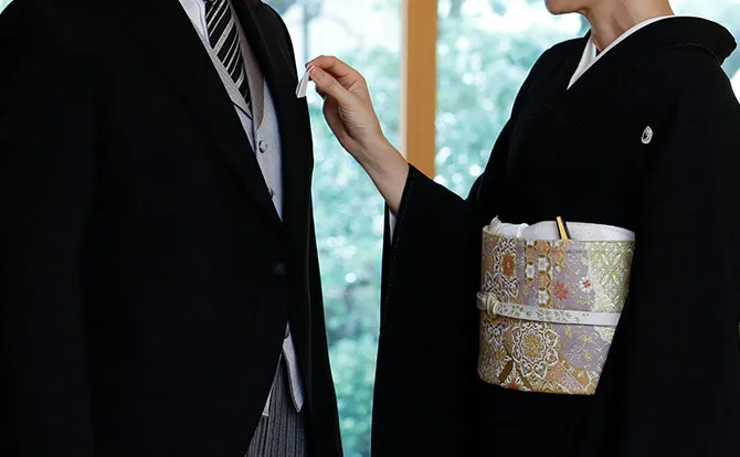 結婚式ご両親の装い